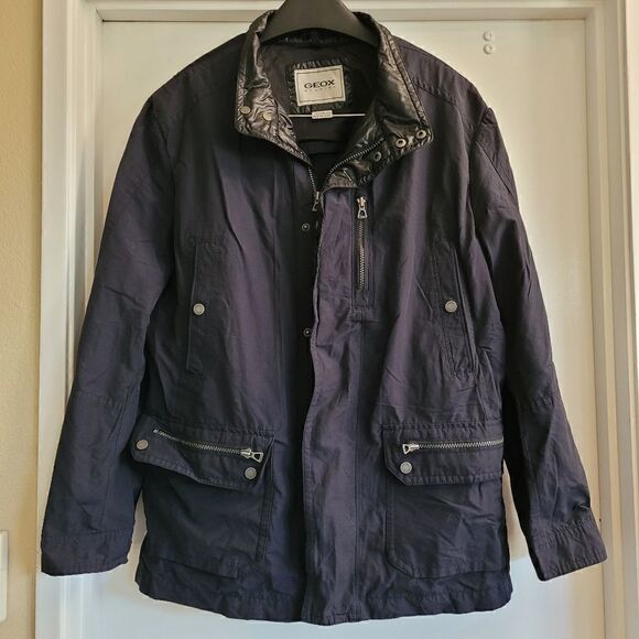 Geox respira black jacket   - Picture 1 of 8